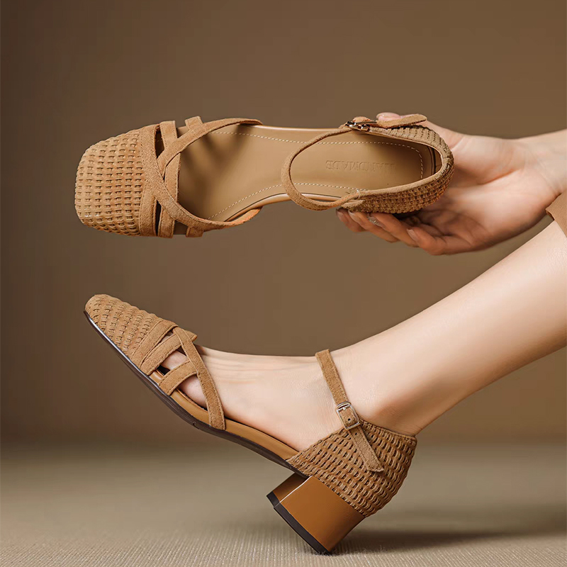 Women'S Shoes Veja - Retro Weave High Heel Sandals Women
