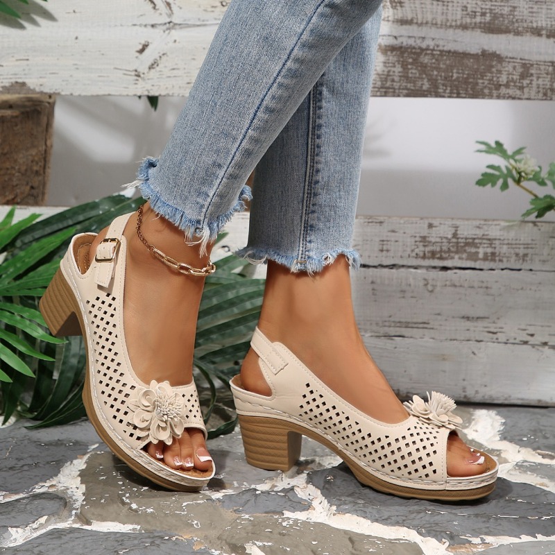 Women Chunky Heel Sandals Summ - Women'S Shoes Veja recension och pris