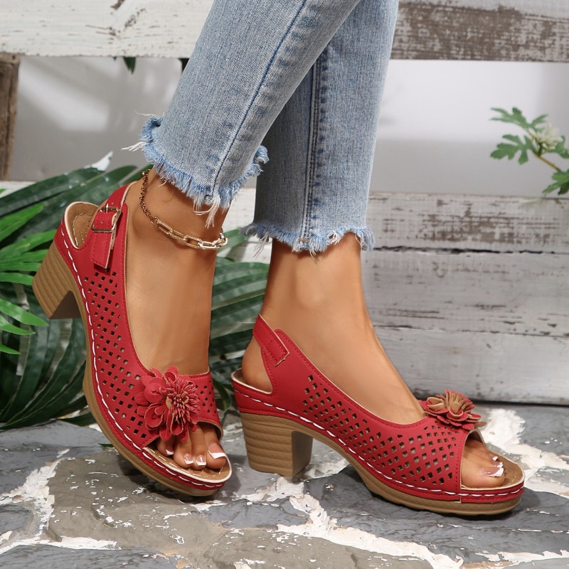 Women Chunky Heel Sandals Summ - Women'S Shoes Veja recension och pris