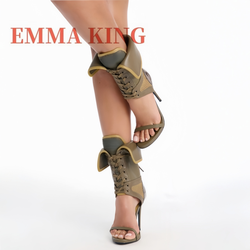 Green Fold Over Ankle High San - Women Shoes Boots recension och pris