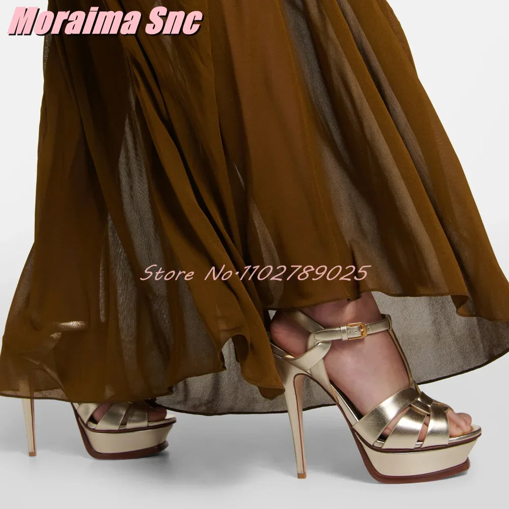 Platform Waeve T-strap Square  - Platform Mule Heel recension och pris