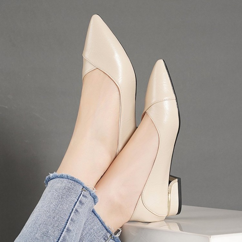 2026 Spring and Autumn New Poi - Slingback Pumps Women recension och pris