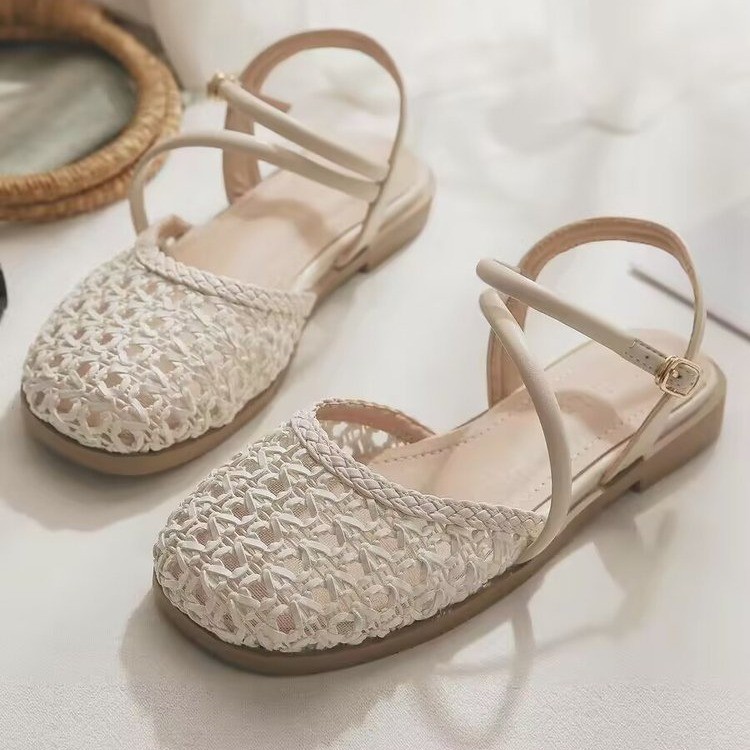 French-style Closed-toe Sandal - Slingback Pumps Women recension och pris