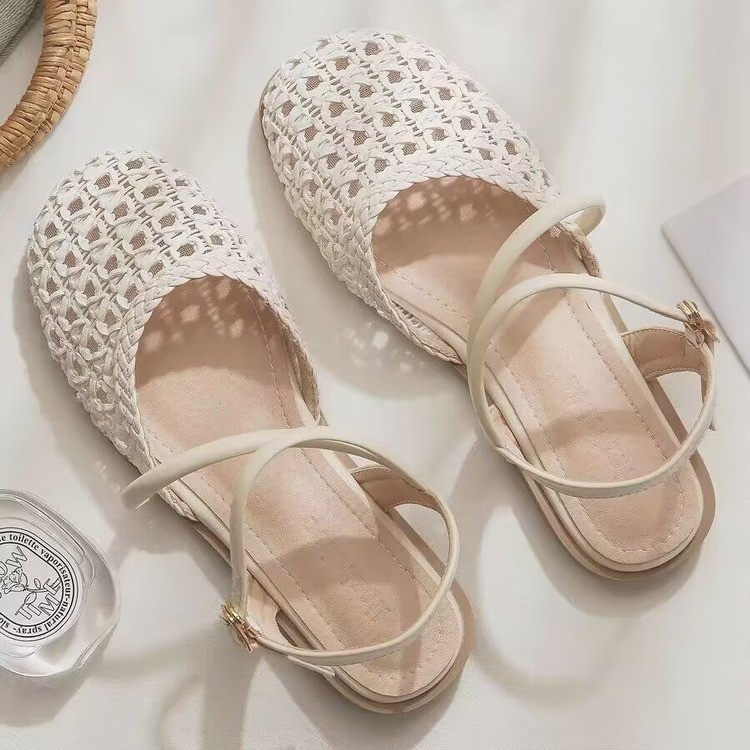 French-style Closed-toe Sandal - Slingback Pumps Women recension och pris