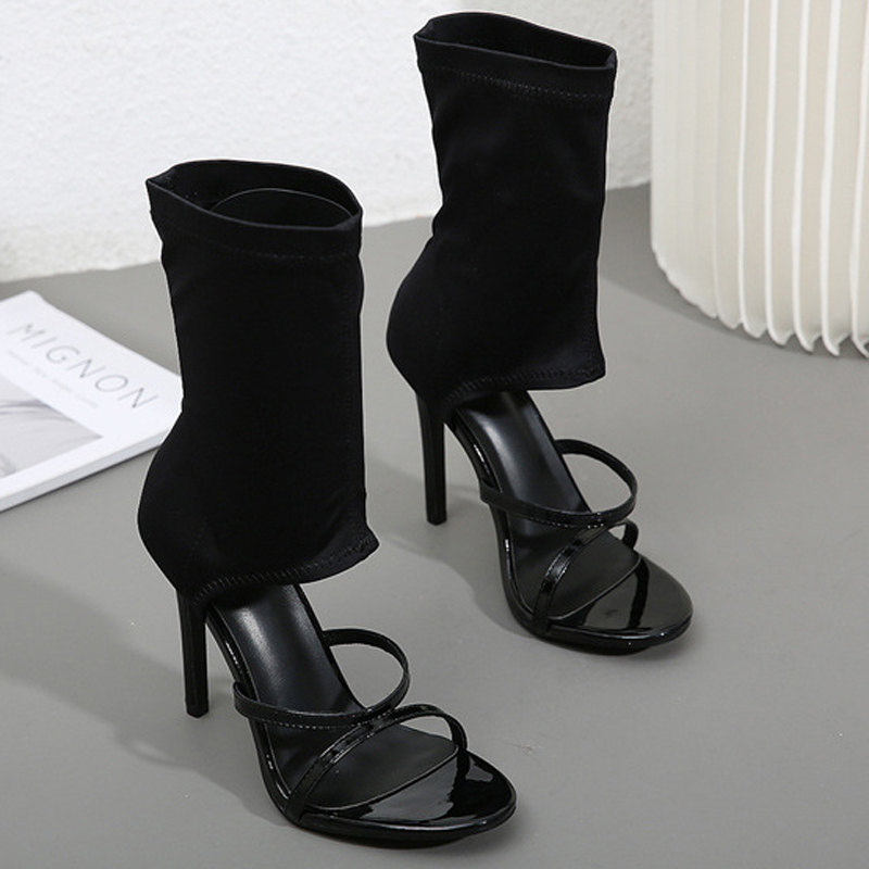 Summer Fashion Open Toe Slip-O - Women Shoes Boots recension och pris