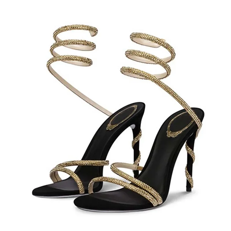 Eilyken Fashion Crystal Stilet - Platform Mule Heel recension och pris