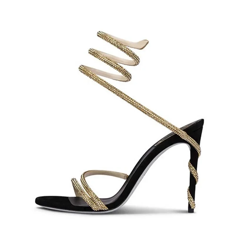 Eilyken Fashion Crystal Stilet - Platform Mule Heel recension och pris