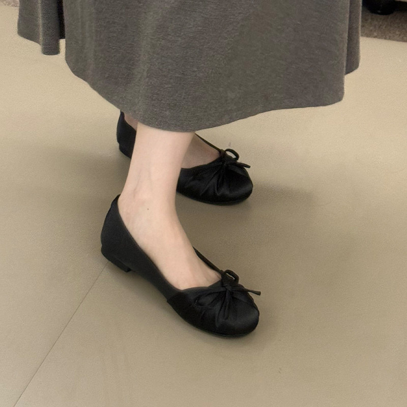 2026 New Bow-knot Temperament  - Slingback Pumps Women recension och pris