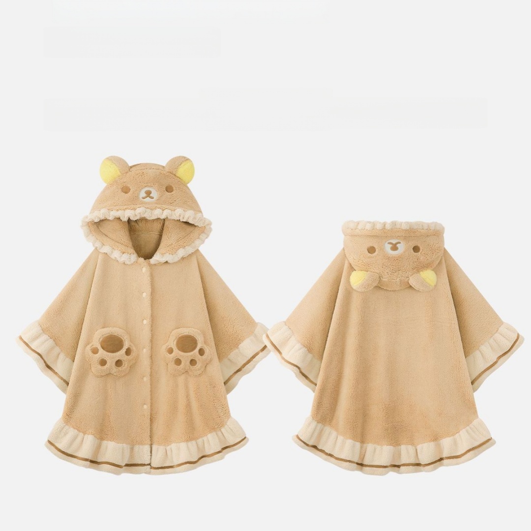 Rilakkuma Hooded Poncho Robe F - Women Shoes Xxl recension och pris