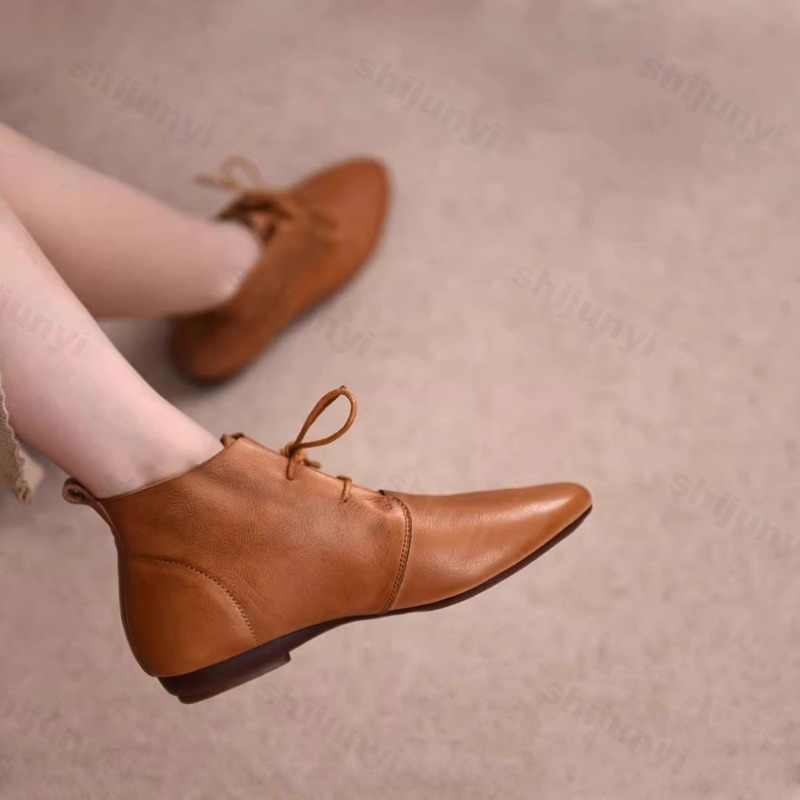 Women Short Boots 2025 Leather - Women'S Shoes Chelsea recension och pris