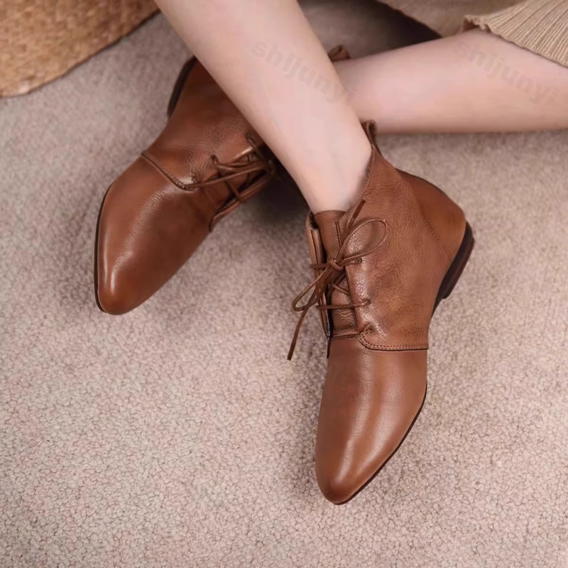 Women Short Boots 2025 Leather - Women'S Shoes Chelsea recension och pris