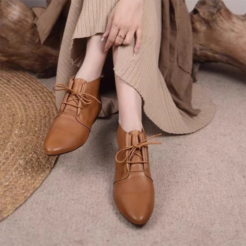 Women Short Boots 2025 Leather - Women'S Shoes Chelsea recension och pris