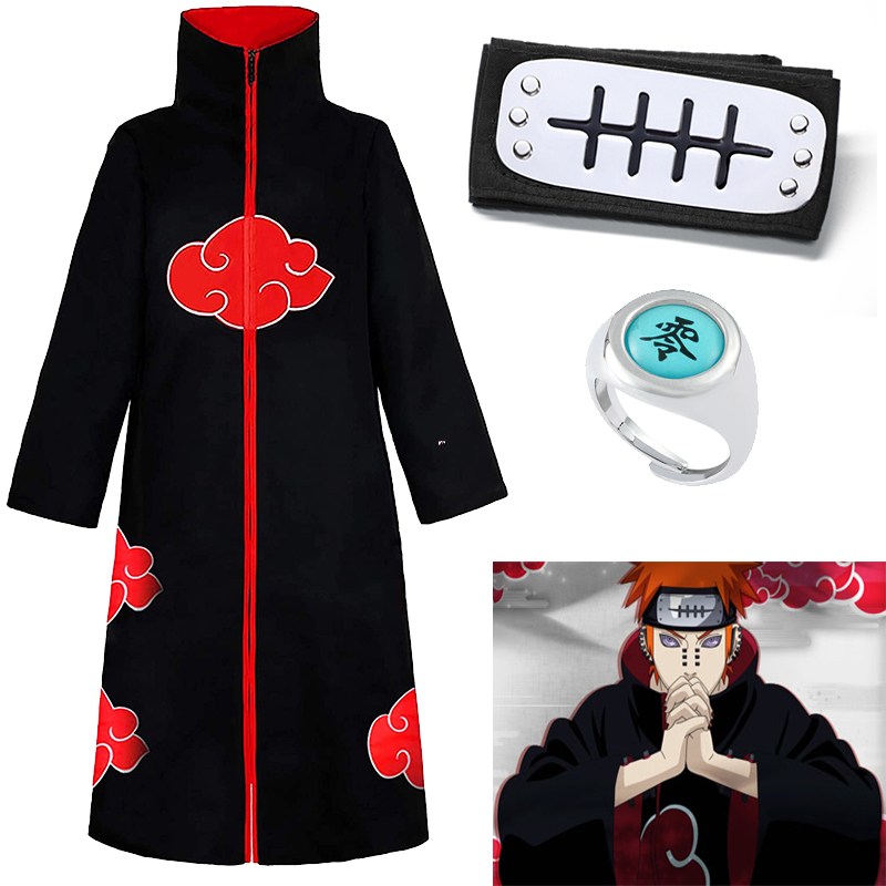 Naruto Akatsuki Cosplay Costum - Women Shoes Xxl recension och pris