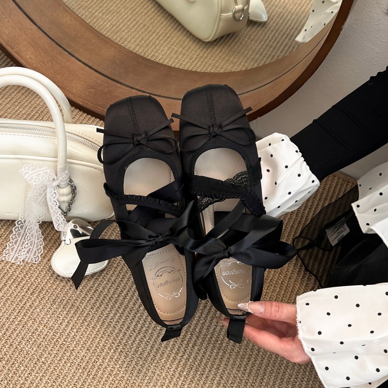 New Spring Comfortable Lace-up - Slingback Pumps Women recension och pris