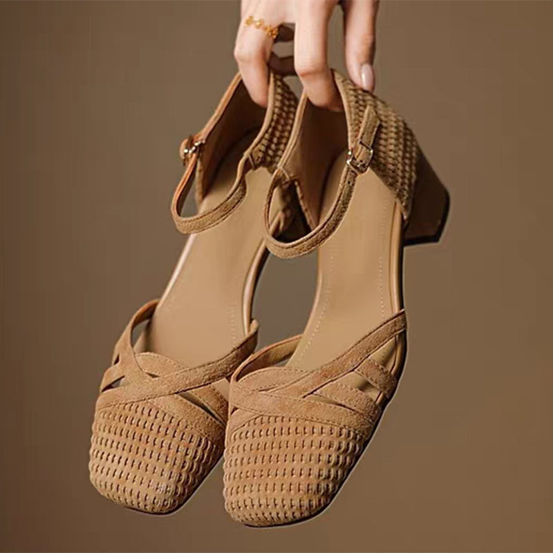 Retro Weave High Heel Sandals  - Women'S Shoes Veja recension och pris