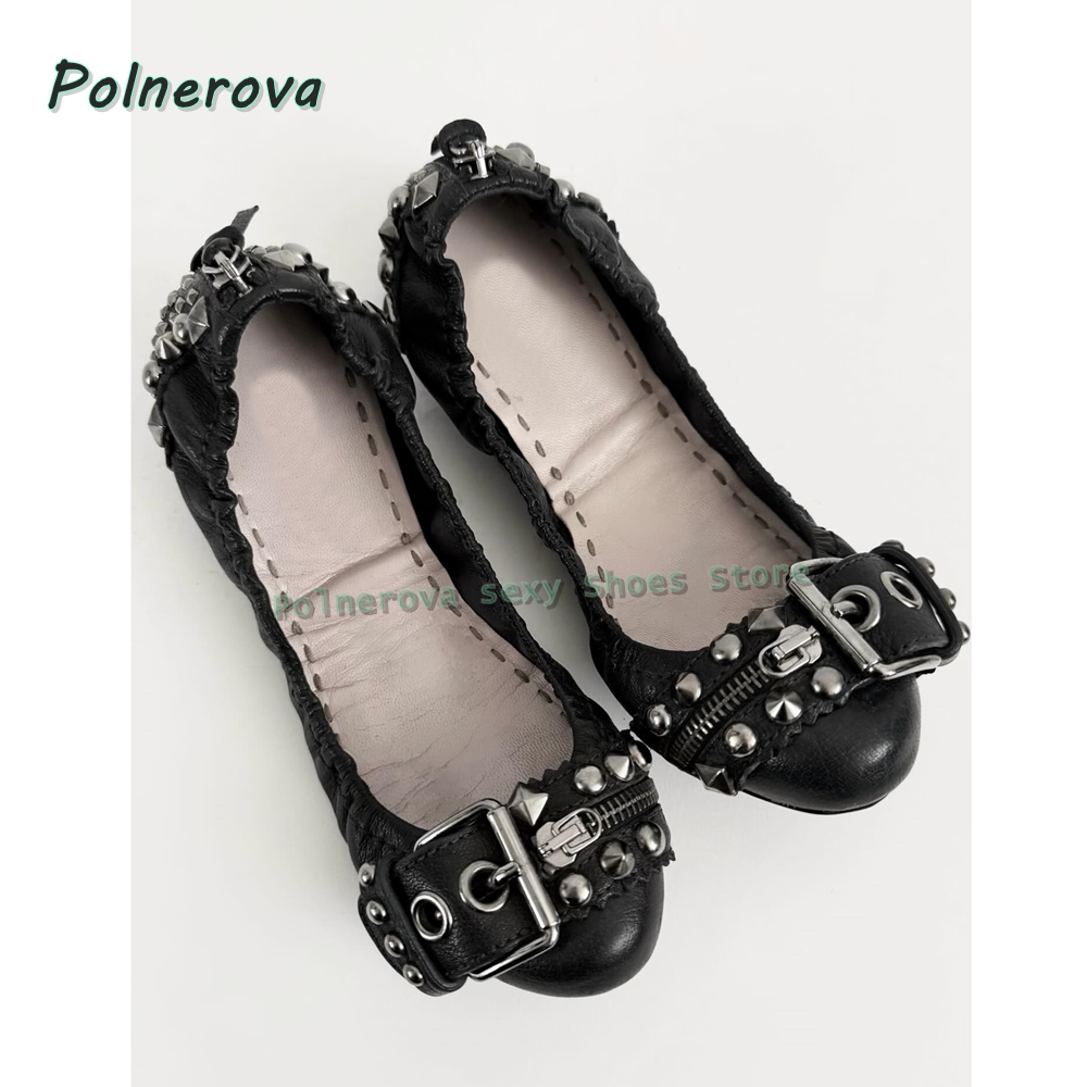Rivet Belt Buckle Mary Jane Sh - Slingback Pumps Women recension och pris