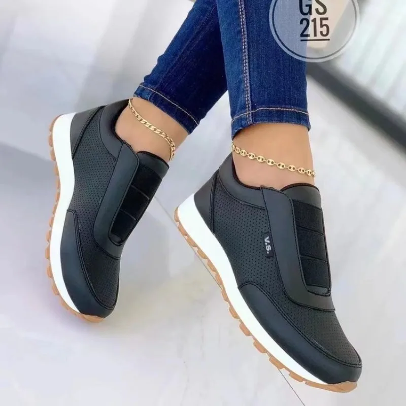 Women's Casual Slip on Sneaker - Women'S Shoes Navy Blue recension och pris