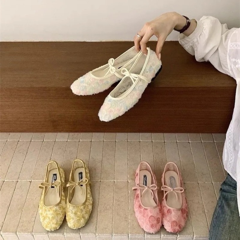 Gentle New Chinese Rose Mesh M - Slingback Pumps Women recension och pris