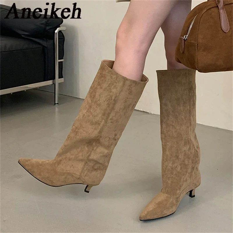 Aneikeh Autumn Winter Pointed  - Women'S Shoes Chelsea recension och pris
