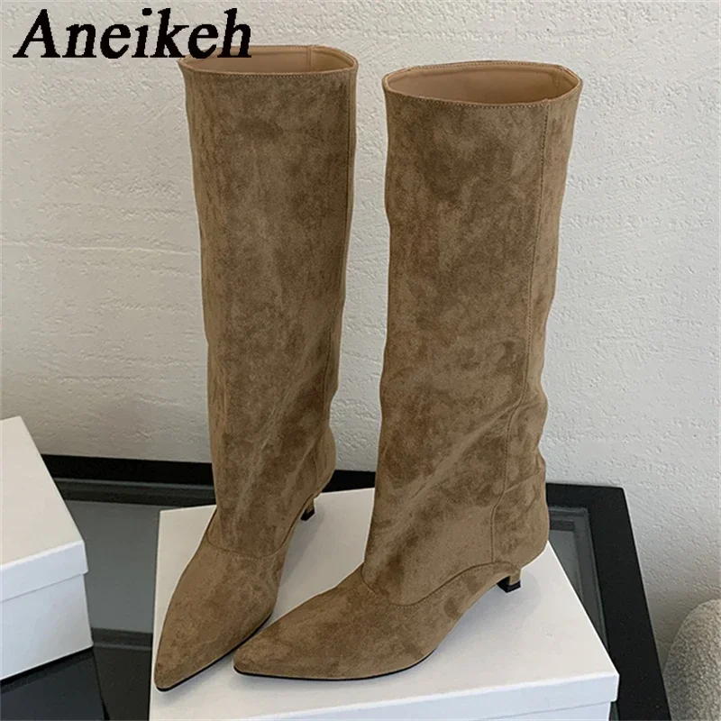 Aneikeh Autumn Winter Pointed  - Women'S Shoes Chelsea recension och pris