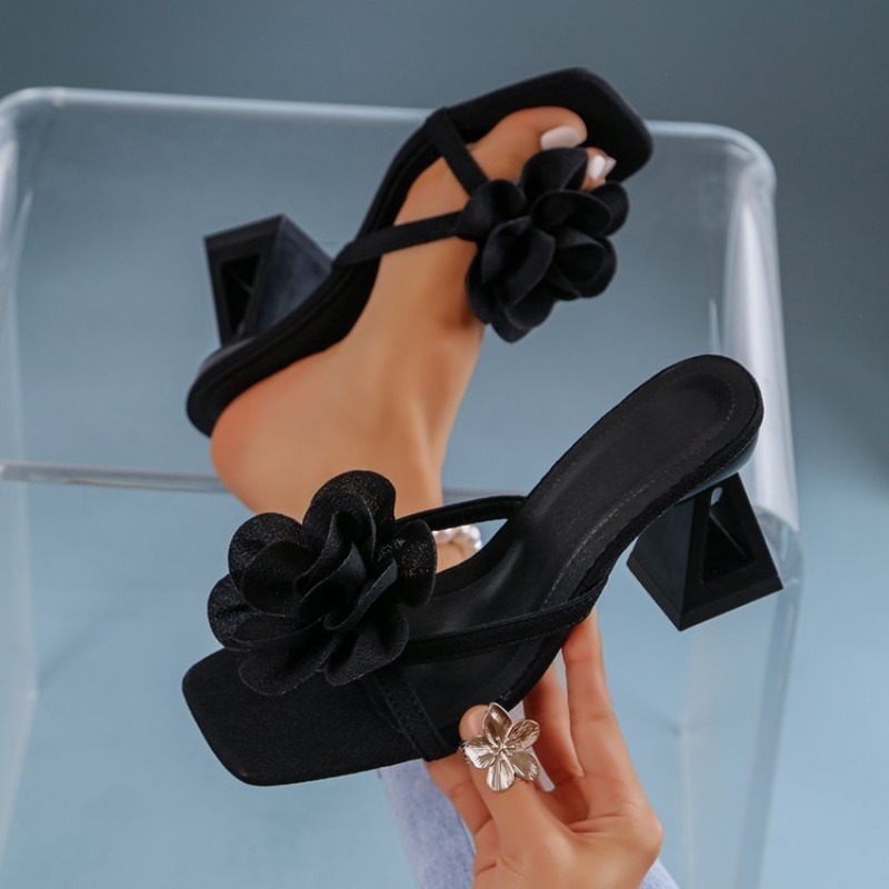 Womens 3D Flower Decor Sandals - Women'S Shoes Veja recension och pris