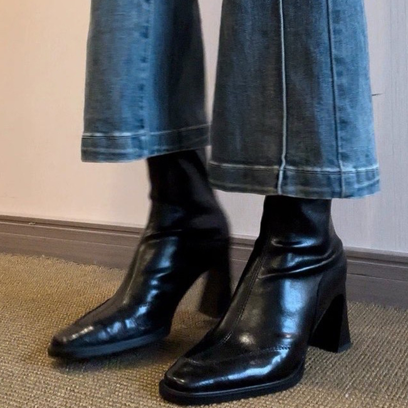 High Heels Women’s Ankle Boots - Women'S Shoes Chelsea recension och pris