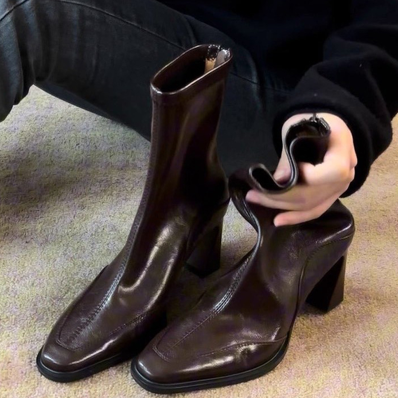 High Heels Women’s Ankle Boots - Women'S Shoes Chelsea recension och pris