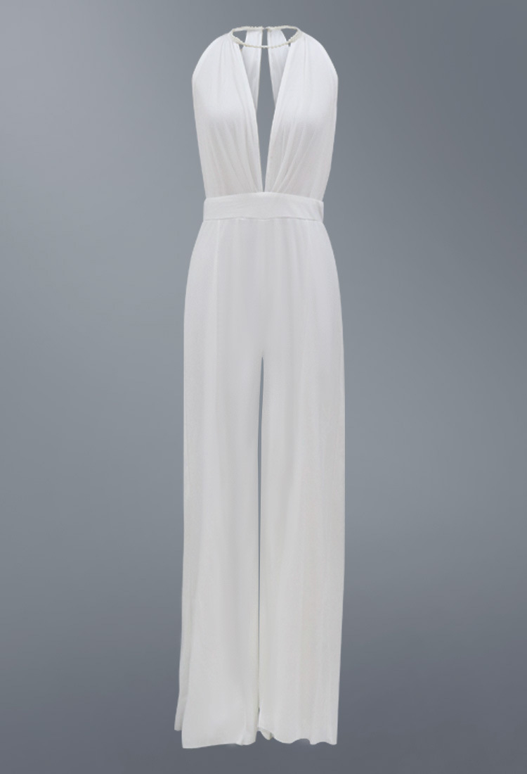 Sexy Deep V-neck Jumpsuits Wom - Women'S Shoes Extra Wide recension och pris
