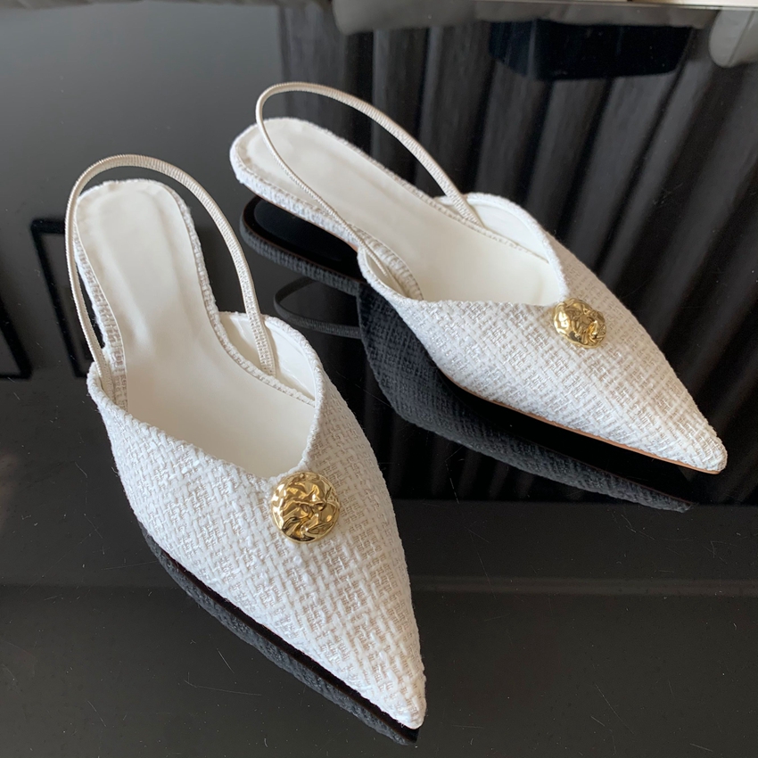 2025 New Brand Women Sandal Fa - Slingback Pumps Women recension och pris