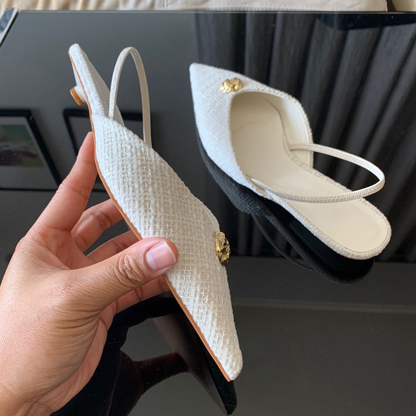 2025 New Brand Women Sandal Fa - Slingback Pumps Women recension och pris