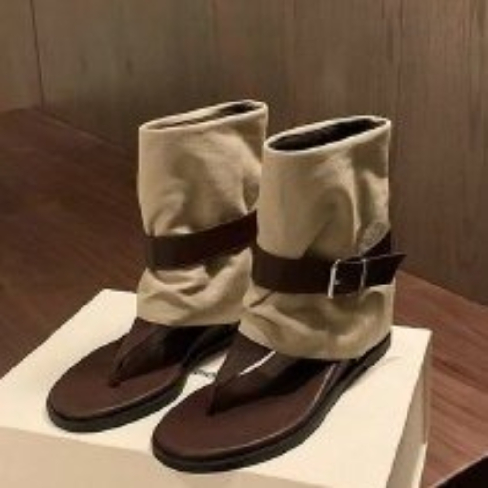 Vintage Color Block Toe Ring S - Women Shoes Boots recension och pris