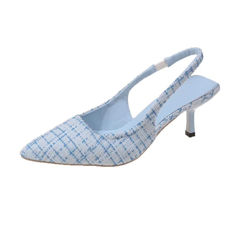 Sea Salt Blue Pointed High Hee - Women'S Shoes Navy Blue recension och pris